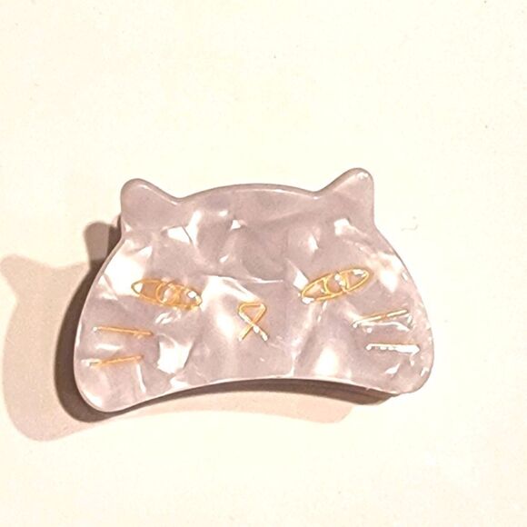 New FREE PEOPLE cat kitten hair claw clip - Picture 1 of 8